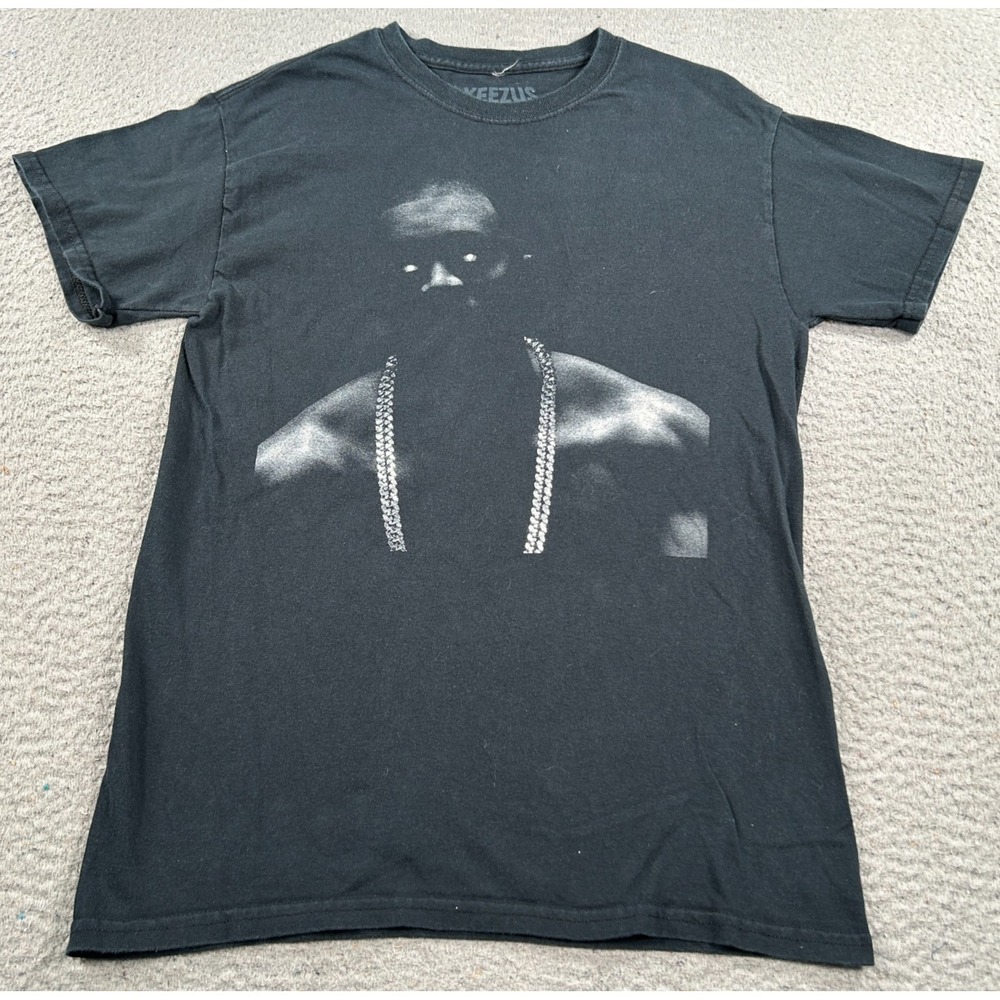 Kanye West Yeezus Tour 2013 Shirt Mens Small Black Skinhead Graphic Tee